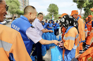 “北疆蓝焰”志愿服务队：拓展深化“益心为公”志愿服务